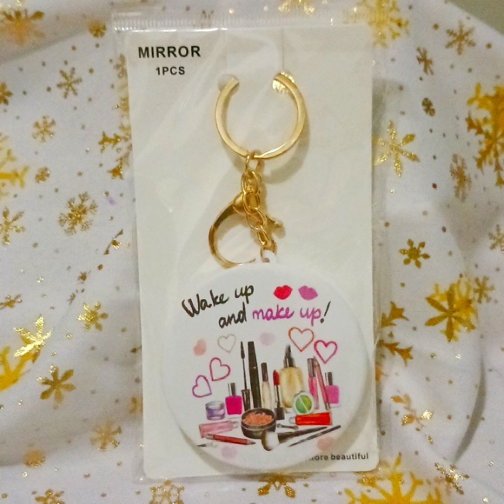 Mirror Bag Charm/Key Chain NEW - Picture 5 of 5